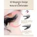 MOLAMOYA Magnetic False Eyelashes 12pcs - Easy to Wear 3D Natural Look Lashes - Buy Online on GoSupps.com
