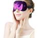 Buy Glowing Pink Axolotl Sleep Mask - Cute Kawaii Eye Mask with Adjustable Strap | Blocks Light & Reduces Puffy Eyes | Perfect Gift - Buy Online on GoSupps.com