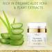 Deluvia Face Moisturizer Cream - Organic Aloe Vera Coconut Oil Vitamin C & E | Rejuvenating Daily Lotion for Dry & Sensitive Skin - Buy Online on GoSupps.com