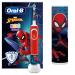 ORALB 665G000109245 Oral-B Kids Electric Toothbrush 1 Marvel Spider-Man handle 1 brush 1 travel case from 3 years