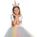 FUNCREDIBLE Unicorn Headband with Chunky Glitter - Rainbow | Halloween Cosplay Party Costume Accessory for Women, Girls, and Kids - Buy Online on GoSupps.com