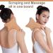 4-Piece Gua Sha Set & Wood Massage Roller for Pain Relief & Relaxation | Perfect for Neck Legs Eyes & Back - Buy Online on GoSupps.com