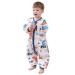 ZIGJOY Toddler Sleeping Bag 1.5 TOG Baby Sleep Bag with Feet 100% Cotton Sleep Sack All Year Round for 2-4T Baby Girl Boy Essentials Dinosaur 2-4 Years Dinosaur