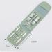 8 Pieces Pedicure Kit Nail File Pusher Tweezers Beauty Care Instruments Set with Leather Pouch (Color : Green) - Buy Online on GoSupps.com
