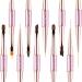 Nail Art Brushes Set - 5Pcs Double-Ended Tools for Salon Quality Manicures - Includes Extension Gel, Builder Gel, Liner, and 3D Decorations Brushes in Purple - Buy Online on GoSupps.com