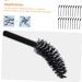 FRCOLOR 150 Pcs Elbow Mascara Brush Lash Lengthening Mascara Black Lash Makeup Practicing 9.7x0.6cmx3pcs Blackx3pcs - Buy Online on GoSupps.com