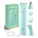 Rechargable Bikini Trimmer Women Body Hair Trimmer Painless Pubic Hair Trimmer for Women Bikini Arms Legs Underarms Lady Shaver for Women Replaceable Snap-in Ceramic Blades IPX7 Wet and Dry Use