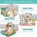 Musical Baby Gym Play Mat | Kick & Play Piano | Tummy Time Activity Center - Green - Buy Online on GoSupps.com