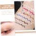 6pcs Waterproof Eye Liner Pencil Eye Liner Pencils Neon Eye Liners Makeup Tool Miss - Buy Online on GoSupps.com
