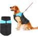 Shinmax Waterproof Winter Dog Coat - Warm Padded Jacket for Small Medium Large Dogs - XX-Large Blue - Ultimate Protection & Comfort - Buy Online on GoSupps.com