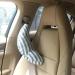 Kids Car Seat Belt Pillow - Grey | Headrest Cushion & Neck Support for Child Safety - Buy Online on GoSupps.com