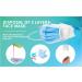 Icoolio OP Masks - Disposable Medical Mouth & Nose Protection - 50 Pieces Blue Face Masks for Optimal Safety - Buy Online on GoSupps.com