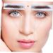 Mipcase 4pcs Eyebrow Stickers Blush Makeup Eyebrow Transfers Stickers Imitation Eyebrow 6d Stencil Bionic 1 count (Pack of 1) Brown - Buy Online on GoSupps.com