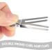 50 Double Prong Pin Curl Clips - 1.8 Inches - Silver Metal Hairpins for Salon & DIY Styling - Buy Online on GoSupps.com