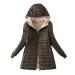 oelaio Womens Fleece Lined Hoodie Jacket Full Zip Up Thick Sherpa Winter Sweatshirt Cute Warm Plus Size Coat with Pocket Army Green Medium