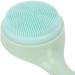 Soft Silicone Face Wash Brush - Exfoliating Deep Cleanser with Ergonomic Handle for Gentle Face Scrubbing - Buy Online on GoSupps.com
