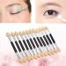 12 Pcs Dual-Sided Eye Shadow Sponge Applicator Makeup Brush Eyeshadow Applicator/172 Black - Buy Online on GoSupps.com