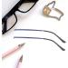 Universal UKCOO Glasses Brick Replacement Band Metal Temples in Blue & Coffee for Men & Women - Buy Online on GoSupps.com
