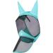 Harrison Howard Caremaster Pro Horse Fly Mask | Large Eye Space & Long Nose | UV Protection | Summer Mint for Warmbloods - Buy Online on GoSupps.com