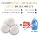 ZYWUOY 6Pcs Wool Dryer Balls Reusable Softener Sheep Organic Fabric Wool Dryer Balls Laundry Dryer Sheets Alternative - Buy Online on GoSupps.com