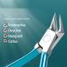 Grishay EasyClip Grishay Easy Clip Libiyi Outfany Easyclip Easy Clip Outfany Easy Clip Toenail Clipper for Ingrown Thick Nails Ergonomic Design Toenail Scissors for Nails (1pcs Silvery) 1pcs Silvery - Buy Online on GoSupps.com
