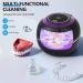 Denture Cleaner with Ultrasonic & Light Care Technology Automatic Retainer and Aligner Cleaning Case for Deep Cleaning Works on Dentures Invisalign Night Guards Mouthguards white - Buy Online on GoSupps.com