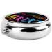 Buy Dance with Music Round Pill Box - 3 Compartment Portable Travel Organizer for Vitamins & Medications - Buy Online on GoSupps.com