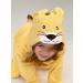 Ely Parker Kinder Bathrobe for Boys & Girls - Super Soft Turkish Cotton Towel with Hood - Absorbent & Comfortable Lion Yellow Ages 9-10 - Buy Online on GoSupps.com