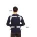 Ergonomic Children's Power Baby Carrier Milo - Back & Belly Carrier for Infants & Toddlers | Lightweight Cotton Gray 3 Months to 20 kg - Buy Online on GoSupps.com