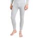 BestSale247 Men's Thermal Underpants Long Inner Fleece Warm Winter Underwear Ski Underwear Cotton XXL Grey