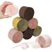 Beliueyes 8 Rolls Rose Gold Crepe Paper Streamers Party Decorations Light Pink Brown DIY Hanging Tassels Flower Making for Bridal Shower Wedding Birthday Anniversary 1.8 Inch x 82 Ft/Roll Light Pink Rose Gold Brown