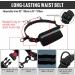 Plutus Pet Hands Free Dog Lead | Dual Handle Retractable Bungee Lead | Reflective Stitches | Adjustable Waist Lead for Medium Large Dogs - Red - Buy Online on GoSupps.com