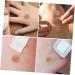 Minkissy 100pcs First Aid Patches | Breathable Adhesive Care Stickers for Wounds - 2.20x2.20cm - Buy Online on GoSupps.com
