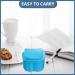 SUPVOX Denture Box - Blue Denture Teeth Storage Case with Net for Secure & Hygienic Storage | International Shipping Available - Buy Online on GoSupps.com