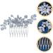 Crystal Side Hair Comb flower girl hair accessories flower girl headpiece hair accessories for prom bridal headpieces for wedding bridal comb light luxury bridesmaid Zircon hairpin - Buy Online on GoSupps.com