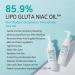 APLB Glutathione Niacinamide Cleansing Oil | Huile Lipo Glutathion Niac 73 8% 105ml/Soins cor ens D maquillant pour peaux sensibles Hydratant Soin des points noirs - Buy Online on GoSupps.com