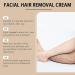  ZHJZGS Coconut-based facial hair removal cream - Gentle and effective hair removal for sensitive skin and upper lip chin pubic and bikini hair face and body for - Buy Online on GoSupps.com