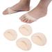 Foot Cushion 2 Pairs High Heeled Shoes Breathable Forefoot Pad Pointe Shoe Toe Pads Stress Pain Relief Forefoot Patch (Skin Color)