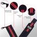 STEIGEN FITNESS-SF Wrist Wraps for Weightlifting Men & Women - 22 Competition Grade Wrist Support - Heavy Duty Thumb Loop Gym Wrap for Bodybuilding, CrossFit, Calisthenics - Lifting Straps (Red) - Buy Online on GoSupps.com