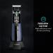 Men's Electric Body Groomer & Pubic Hair Trimmer | Waterproof, LED Light, Replaceable Ceramic Blade Heads, Recharge Dock | Blue - Buy Online on GoSupps.com