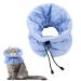 Cat Cone Collar Adjustable Cat Recovery Collar Lightweight Waterproof Protective Cat Collar Soft Pet Recovery Collar Prevent Dogs Cats From Licking Wounds (S)