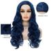Shop Blue Long Wavy Wigs for Women | Synthetic Curly Heat Resistant Costume Wigs for Halloween Parties - Buy Online on GoSupps.com