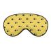 Flying Yellow Bees Sleep Mask Eye Cover for Sleeping Blindfold with Adjustable Strap Blocks Light Night Travel Nap for Men Women