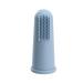 Babyzoco finger toothbrush for babies finger toothbrush made of silicone helps the gums to calm and stimulate suitable for 0-2 years unisex silicone light blue