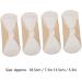 4pcs Breathable Washable Menstrual Pads | Soft Cotton Reusable Sanitary Pads | Skin Color | Absorbent & Portable - Buy Online on GoSupps.com