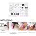 Nail Accessories Silicone Nail Art Stamping Mat Manicure Mat Nail Polish Coloring Practice Pad Nail Tool for DIY Application Practice (White) Nail Set Tool - Buy Online on GoSupps.com