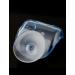 Ruilogod Plastic Suction Cup Holder for Razors & Shavers - Clear Blue Storage Hanger | International Shipping - Buy Online on GoSupps.com