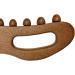 Colcolo Wooden Massage Roller - Smooth Gua Sha Full Body Massage Tool for Home Waist & Arms | Perfect for Men & Women - Buy Online on GoSupps.com