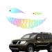 Car window sticker |Devil's Skew Eye window sticker |Funny reflective self -adhesive car sticker for windows bumper wall truck motorcycle car vehicle accessories KSHAA colorful