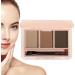Eyebrow Powder Kit with Brush | Cosmetics Makeup Kit - Eyebrow Powder Sculpting Kit with Built-in and Brush Long-Lasting Brow Beauty Waterproof Compact Eyebrow Shaper Set for Women Oat Brown - Buy Online on GoSupps.com